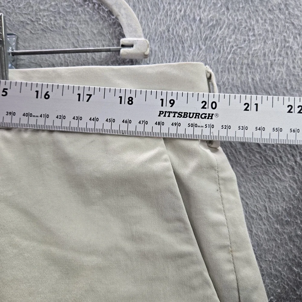 Polo Ralph Lauren Men‎ Shorts 40 Beige Classic Fit Button Logo Cotton Elastane